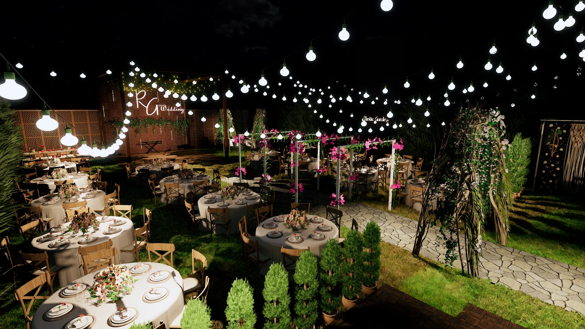 Botanik Garden Kır Düğün Salonları galeri görseli