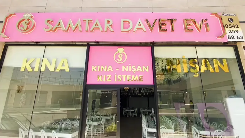 SAMTAR Davet Evi, Kız İsteme, Nişan, Kına Evi galeri görseli